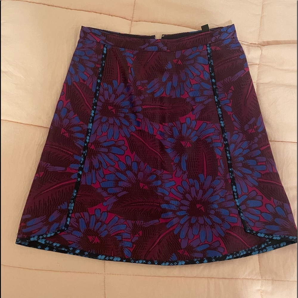 J. Crew multicolor skirt